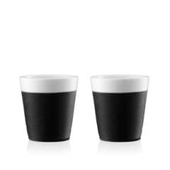BODUM - Set 2 vasos porcelana para café 170 ml