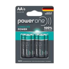 GEN - BLISTER PILAS ALCALINAS AA X6 POWERONE