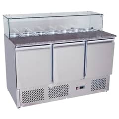 BOZZO - Meson Salsero cupula de Vidrio 140cm