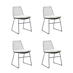 BOKAN - Pack 4 Sitiales de Terraza Laura