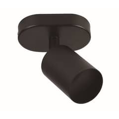 TECHNOLAMP - FOCO SOBREPUESTO 1XGU10 DIRIGIBLE DERBY NEGRO