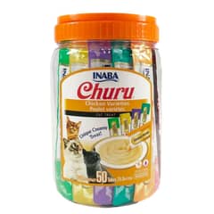 CHURU - GATOS - TARRO VARIEDADES - POLLO - 50 UNIDADES