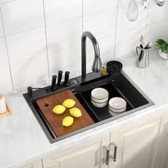 HALMAN - Lavadora de platos multifunción acero inox 304 65x42 cm