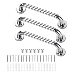 OFERTABKN - Pack X3 Manillas Agarraderas Barra Seguridad Baño Ducha Metalico