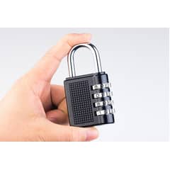 CRUSEC - Candado de Combinación de 4 dígitos Antirrobo Cerradura