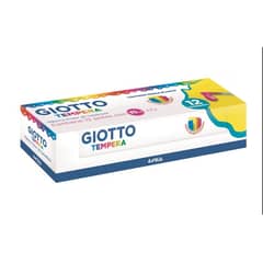 GENERICO - Tempera Giotto Multicolor 12 Unidades