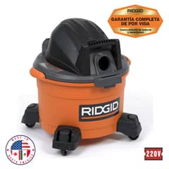 RIDGID - Aspiradora Seco Mojado, WD0655, 2.5 Hp, 23 Litros