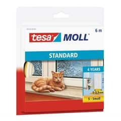 TESA - CINTA SELLADORA GOMA BLANCO 6MTX9MM