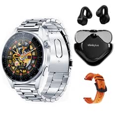 LENOVO - XT61 De Audífonos-Negro y Toumi GT-A-W Reloj inteligente