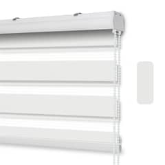 GENERICO - Roller Duo con Cenefa 165 x 200 - Blanco