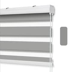 GENERICO - Roller Duo con Cenefa 200 x 200 - Gris
