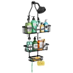 YOMYM - Organizador Ducha Accesorios Para Baño Estante Malla Toalleros