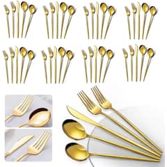 BLUEDREAMER - Juego de cubiertos acero inoxidable juego de cuchilleria 45 piezas