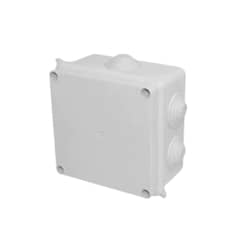 GENERICO - Caja Estanca 200X200X80MM IP65 Con Conos y Cierre Con Tornillos