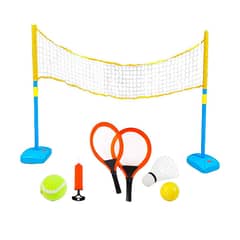 GENERICO - Tenis Badminton Paletas Set Malla APW-8622