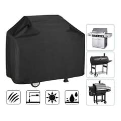 EVERSO - Cubre Parrilla Impermeable Alta Resistencia Funda Protección Negro L