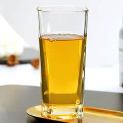 BAZUCA - Set De 6 Vasos Vidrio Altos 390ml Tumbler Transparentes