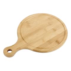 GENERICO - Tabla Para Picar Y Cortar De Madera Circular Enchapada 30cm