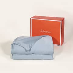 HYPNOS - Manta Pesada Kids + Cobertor Bambú - Niños - 3 Kg - Celeste -