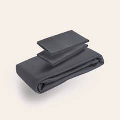 HYPNOS - Funda Plumón - 2 Plazas - 100% Bambú Orgánico - Gris Oscuro -