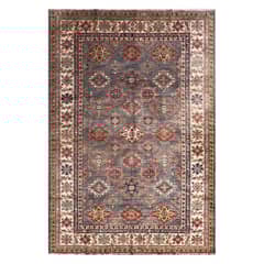 CONSORCIO PERSA - Alfombra Persa Clásica de Lana, Kazak Ghazni 3.00 x 2.10 mts.
