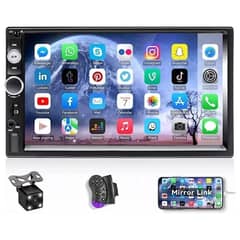 MUNDO MAGIA - Radio Auto 2 Din Mirror Link+camara Retroceso+comando