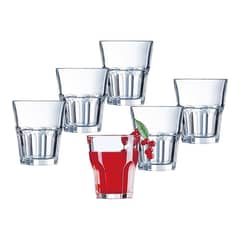 ARCOROC - Set 12 Vasos Agua Bajo 200 cc Granity