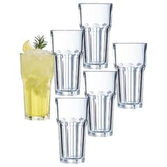 ARCOROC - Set 12 Vasos Alto 460 cc Granity