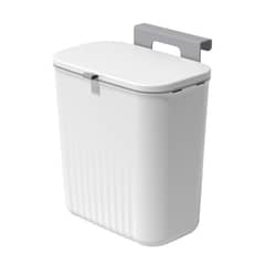 CRUSEC - Papelera De Cocina Plástico 9 Litros Basurero Para Baño