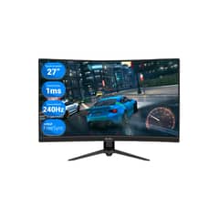KOLKE - Monitor Gamer Curvo 27 240Hz 1Ms FHD G-Sync FreeSync
