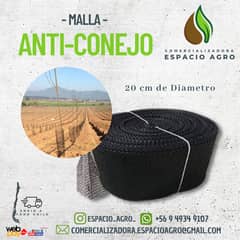 1880 - Malla Protector De Árbol O Anticonejo20d 31cm anchoX 100Metro largo