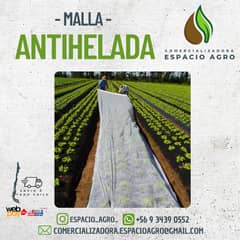 1880 - Malla Antihelada 2.07 ancho x10 Mt largo (17g) Manto Térmico