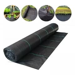 KUANGYE - Rollo de Malla Antimaleza 100m x 1m de Ancho Negro