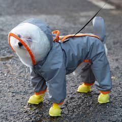 CRUSEC - Impermeable Para Perro Chubasquero M