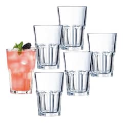 ARCOROC - Set 12 Vasos Alto 420 cc Granity