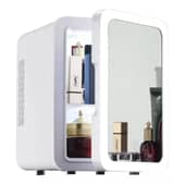 MUNDO MAGIA - Mini Refrigerador Con Espejo Skincare 8 Litros