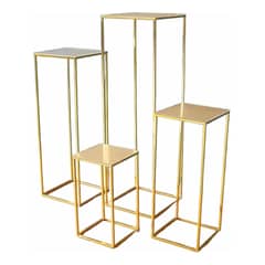 U BUY - Mesas Candy Bar Decoracion 4 Pzs Estructura Metalicas Fiesta