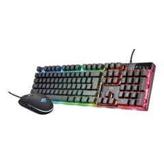 TRUST - Kit Teclado Y Mouse Gamer Azor Gxt 838