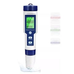 VERCI - Medidor Digital De Agua 5 En 1 Tdsecphsalinidadtemperatu