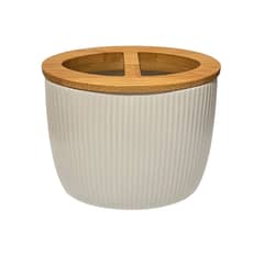 OEM - Porta Cepillo De Dientes Con Diseño Elegante Ceramica