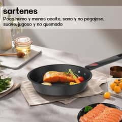 AIZO - Batería de Cocina Casera Antiadherente 4 Piezas