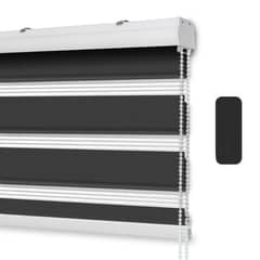 GENERICO - Roller Duo 140 x 200 - Cortina Negro