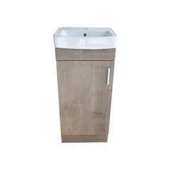 STRETTO - Mueble Vanitorio Completo Claire 40x33x86 cm Rustico. Des