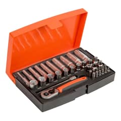 BAHCO - Juego De 37 Herramientas Dados Y Puntas 14 Sl25l