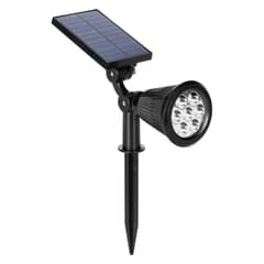 LAMPARASHOME - Lumira Foco Estaca Solar Jardin Led Impermeable Luz Calida