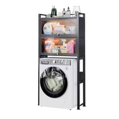 SANTU HOME & DECO - Mueble Organizador Repisa Para Lavandería Lavadora 2 Niveles