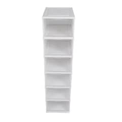 ANGELES DEL HOGAR - Cajas Plásticas Almacenamiento Plegable Apilable Transparente