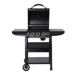 AMERICAN GRILL - Parrilla a Gas 3 Quemadores Kansas Black