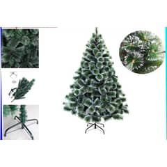 GENERICO - Árbol De Navidad Pascua 150cm Verde puntas blancas