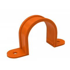 GENERICO - Abrazadera Pvc Conduit 25mm Hoffens Pack 5 Und